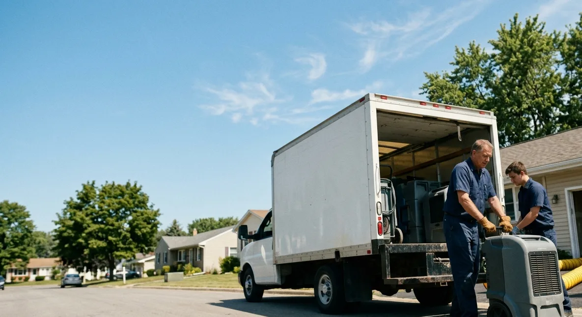 Water Damage Cleanup in Saint Paul, IN near me